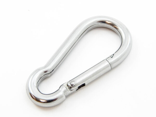 Steel Spring Snap Quick Link Carabiner Hook Clips 4 Inches Length - Heavy Duty 320 Pound - Image 6