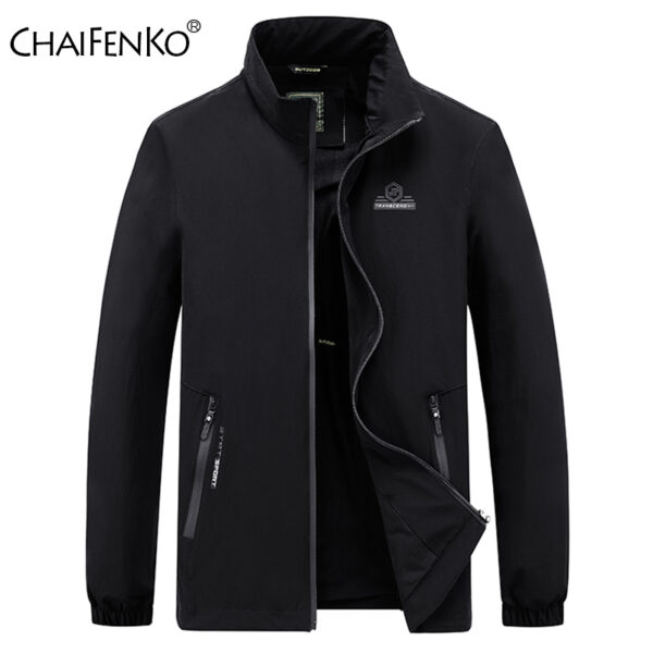 CHAIFENKO Men Outdoor Jacket 2021 Spring Autumn New Stretch Quick-drying Hiking Jacket Casual Army Tactics Jacket Men Plus Size