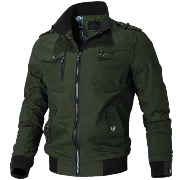 Crocodile brand Military jacket winter Cargo Plus size S-3XL 4XL with free gift Mens Green Khaki 5 colorsCasual man Jackets