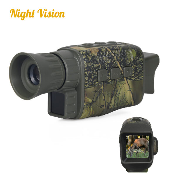 New Infrared Monocular HD Night Vision Device Telescope Optics Camera Video Picture For Hunting with Day and Night Dual-use