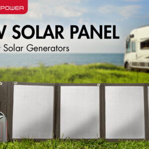Foldable 60W Solar Panel Charger