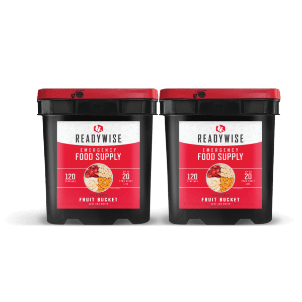 240 Serving Freeze Dried Fruit Bucket (2, 120 serving buckets)
