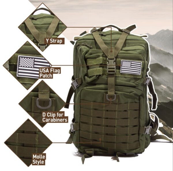 2 Week, 50 Liter GoBag + 82 L Rucksack, High Quality, Survival Kit - Image 3