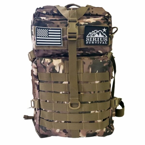 Backpack, Molle,  50L, Large, 2 Week Gobag - Image 7