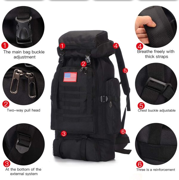 1 Month, 70 Liter GoBag + 137 L Rucksack, High Quality, Survival Kit - Image 4