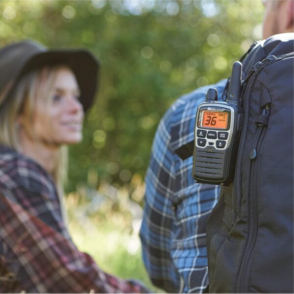 36 Channel, Privacy Codes, upto 38 Mile, GMRS Raidio, Pack of 2 Radios = 1 set, Batteries Included - Image 4