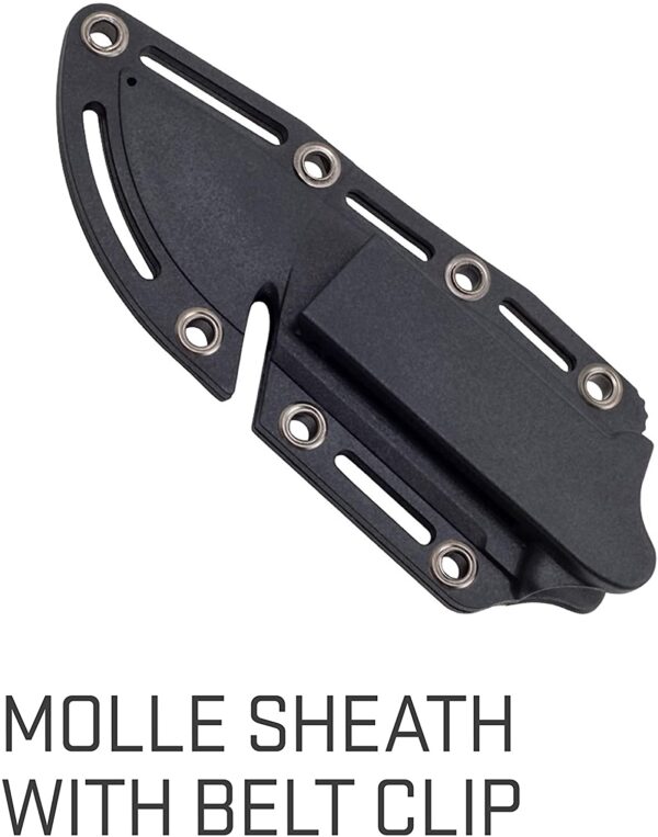 Knife, Field, Staninless Steel, 4" Blade, 8.5" Knife Length - Image 2