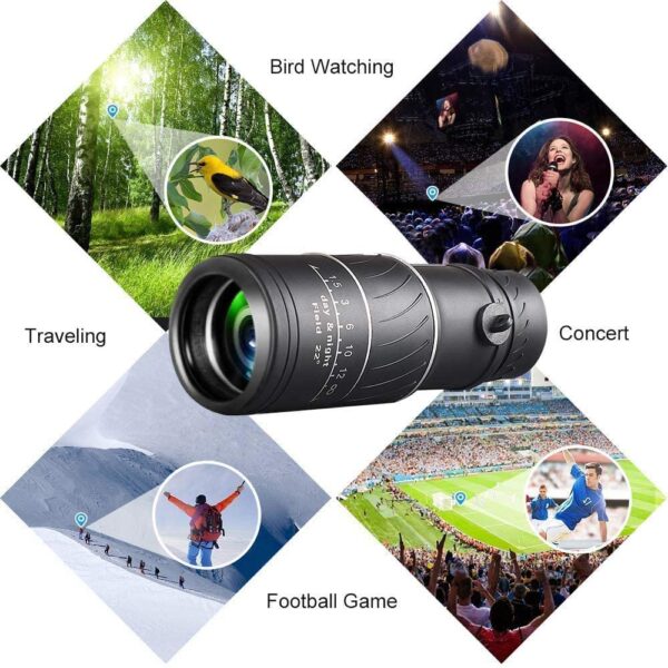 Monocular Day Scope, 16x52 High Power - Image 6