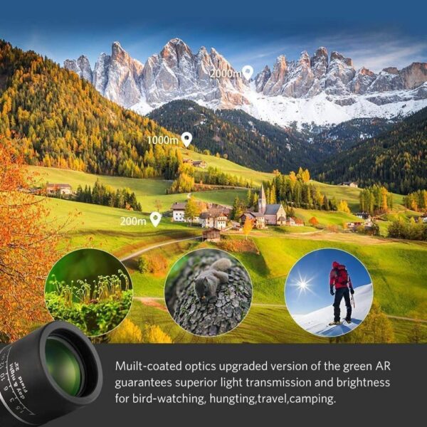 Monocular Day Scope, 16x52 High Power - Image 3