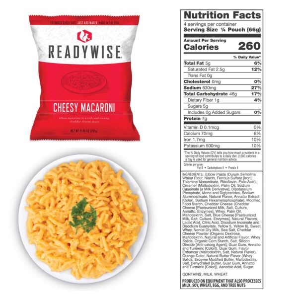 72 Hour Emergency Food Supply-32 Servings - Image 2