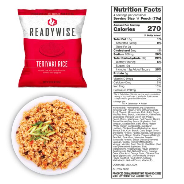 72 Hour Emergency Food Supply-32 Servings - Image 5