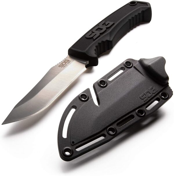 Knife, Field, Staninless Steel, 4" Blade, 8.5" Knife Length - Image 4