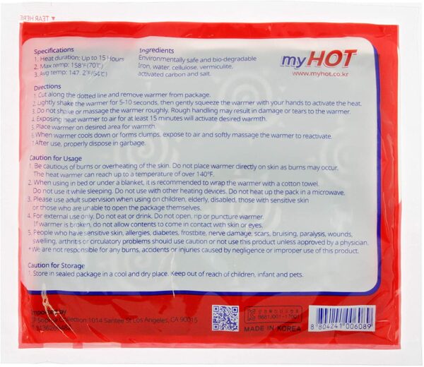 Bag, Body Warmers, Upto 15 Hours, 1 set = 20/Bag - Image 5