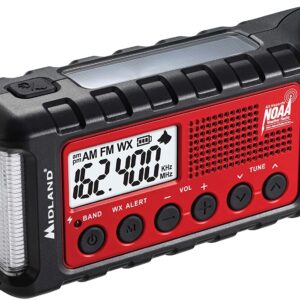 Emergency Radio, Hand Crank, Emergency NOAA