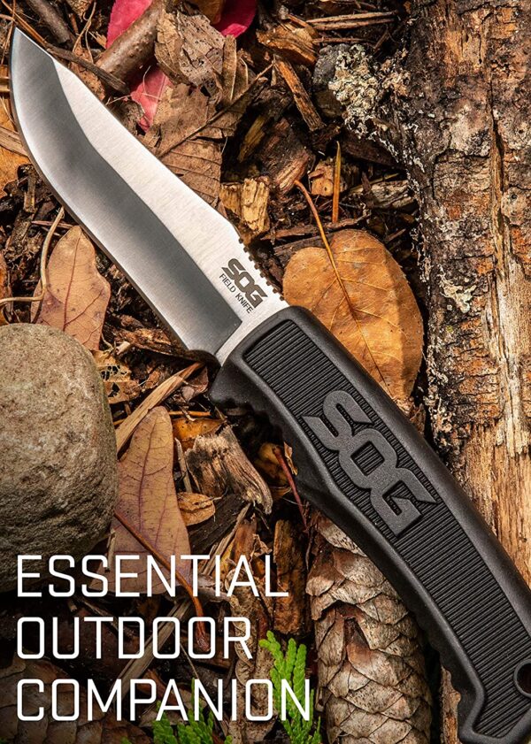Knife, Field, Staninless Steel, 4" Blade, 8.5" Knife Length