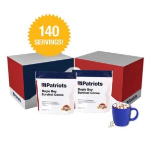 Cocoa Powder, 2 Boxes ≈ 140 Svgs., add water/heat/drink