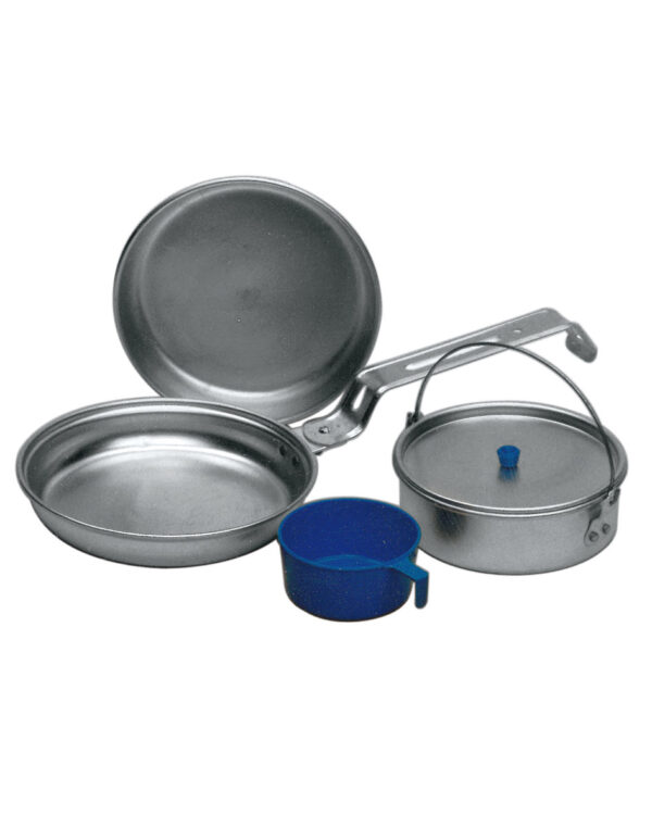 Alum Cook kit, 1ea (Pot w/Lid, Pan w/Handle, Bowl, Cup