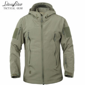 Army Camouflage Coat Military Jacket Waterproof Windbreaker Raincoat Hunt Clothes Army Men Outerwear Tactical Jackets And Coats