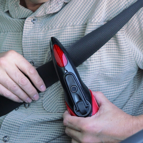 Multi Function Flashlight (with charger, glass break, seat belt cutter etc.) - Image 11