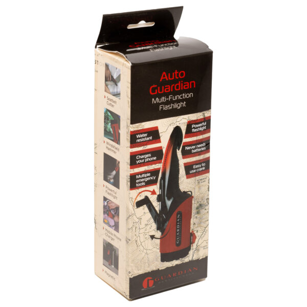 Multi Function Flashlight (with charger, glass break, seat belt cutter etc.) - Image 8