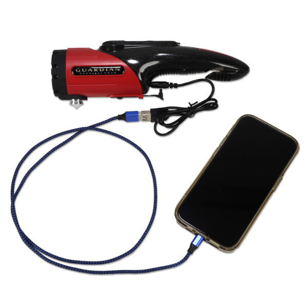 Multi Function Flashlight (with charger, glass break, seat belt cutter etc.) - Image 10