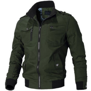 Crocodile brand Military jacket winter Cargo Plus size S-3XL 4XL with free gift Mens Green Khaki 5 colorsCasual man Jackets