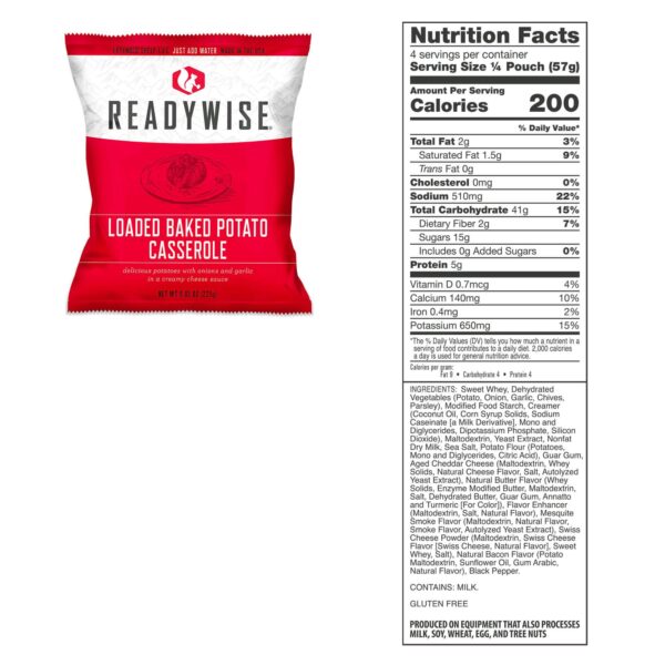 4320 Serving Package - 744 lbs - Includes: 24 - 120 Serving Entrée Buckets and 12 - 120 Serving Breakfast Buckets - Image 5