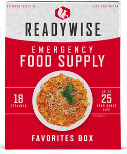 18 Serving Emergency Food Supply - Favorites Pasta Box