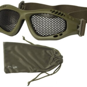 Eye Goggles, Tactical, Lens Perforation to Reduce Glare