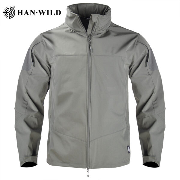 HAN WILD Lightweight Jacket New 2022 Combat Military Jacket Tactical Jackets Men Waterproof Breathable Bomber Jackets Casual
