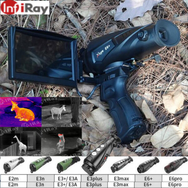 IRay E2N E2M E3N E3 E3PLUS E3MAX E6 E6pro Thermal imager scope night vision monocular tactical goggles nv monocular IR camera