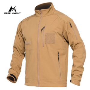 Mege Tactical Jacket Coat Men Military Clothing Army Softshell Outwear Outdoor Training Airsoft Multi Pockets Working Clothing
