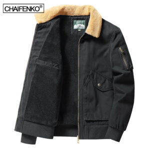 Mens 2021 Winter New Fleece Warm Thick Jacket Men Fashion Casual Windproof Coat Men Autumn Outwear Tactics Military Jacket Men