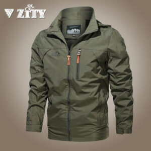 Military Men Jackets Spring Thin Waterproof Hooded Coat Male Outdoor Autumn Windbreaker Tactical Jackets Hiking Camping Clothing
