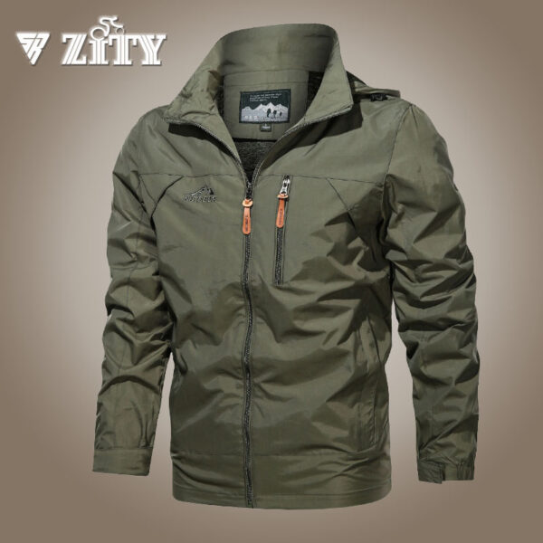 Military Men Jackets Spring Thin Waterproof Hooded Coat Male Outdoor Autumn Windbreaker Tactical Jackets Hiking Camping Clothing