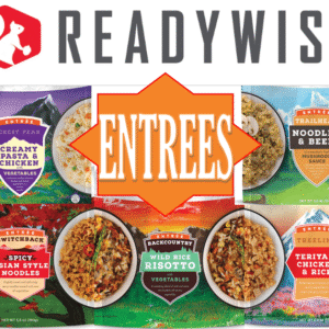 Single Food Pouch- Ready Wise Entrees