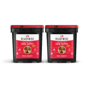 120 Serving Meat Package Includes: 2 Freeze Dried Meat Buckets