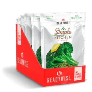 6 CT Case Simple Kitchen Buttered Broccoli