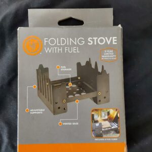 Portable Stove With Fuel Tablets