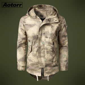 Tactical Jacket Men Military Camouflage Shark Skin Soft Shell Waterproof Hooded Jackets Outdoor Camo Fleece Warm Raincoat Coats