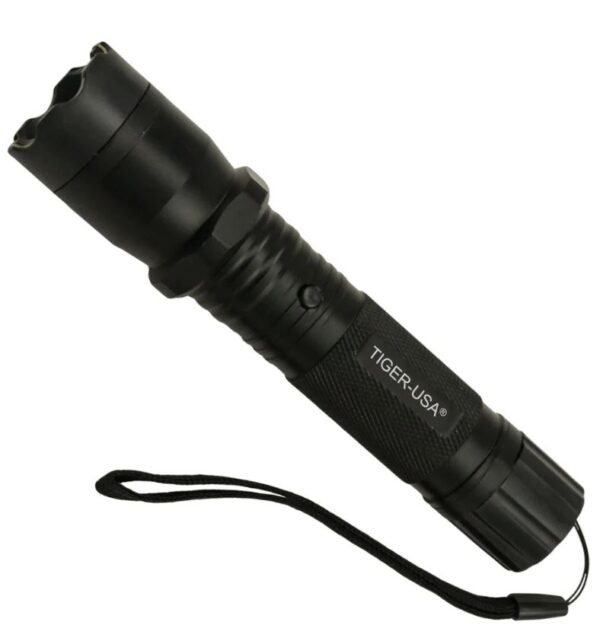 Personal Protection Device w/ Built-In Flashlight-Tiger