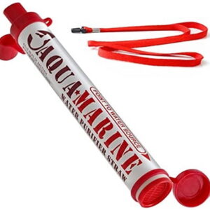 Den Haven Water Filter Purifier Straw Personal Survival Kit and Emergency Gear (1-Pack)