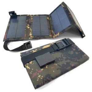 Portable 10W Solar Charger for Phones & Other USB Devices
