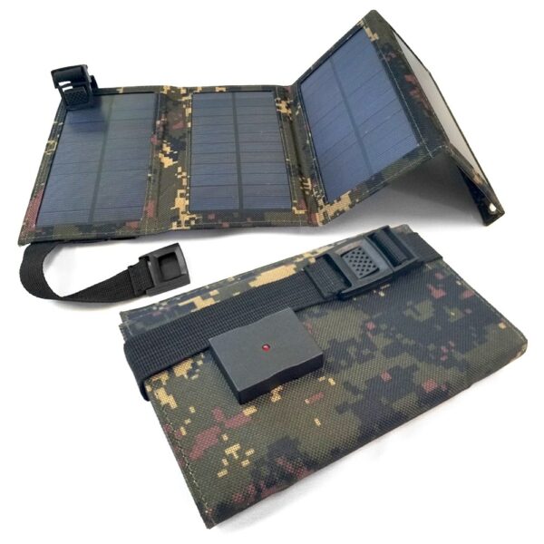 Portable 10W Solar Charger for Phones & Other USB Devices