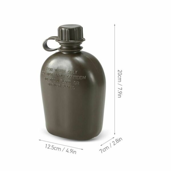 Canteen, 1QT, Plastic w/ CAP & Cover - Image 7