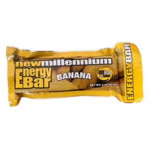 Millennium Food Bars - Banana 6-pack- 400 calories per bar