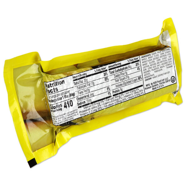 Millennium Food Bars - Banana 6-pack- 400 calories per bar - Image 2