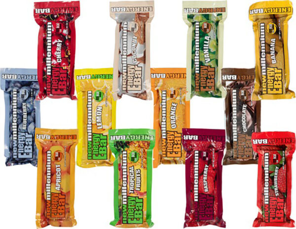 Millennium Food Bars – 12 Flavor -Variety Sample 12 pack- 400 calories per bar