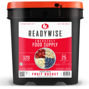 120 Serving Freeze Dried Fruit Bucket