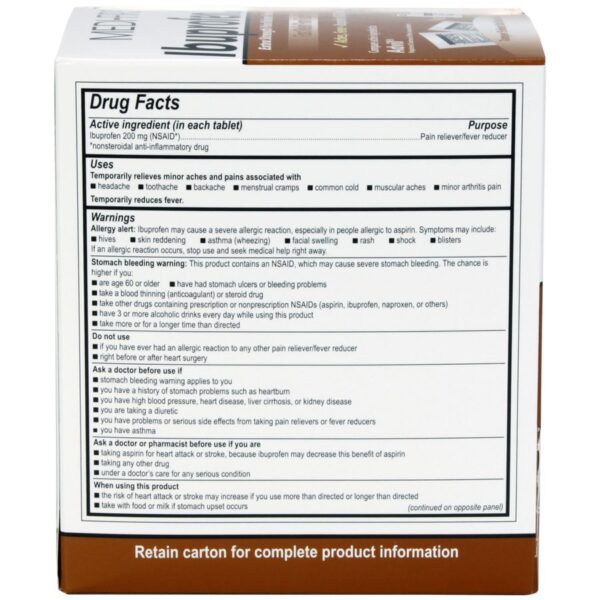 125 Ibuprofen Packs with 2 Tablets - Image 2